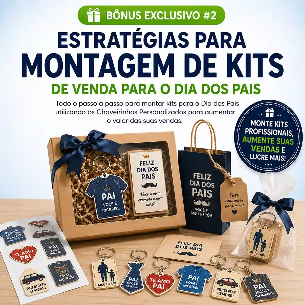 Estratégias para Montagem de Kits de Venda para o Dia dos Pais